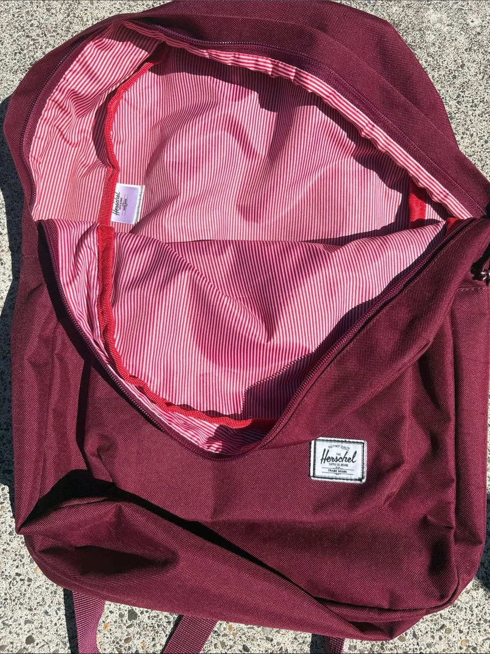 Herschel Supply Company Burgundy Classic Backpack